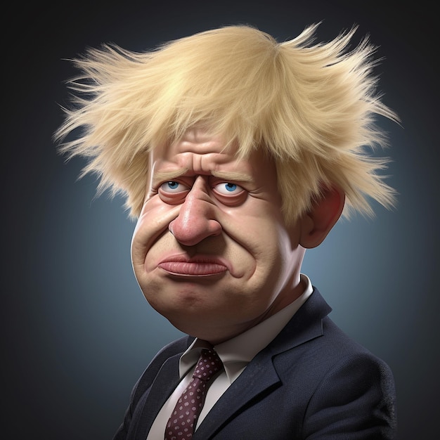 Boris Johnson AI Images Boris Johnson 3D Cartoon Image Boris Johnson Images