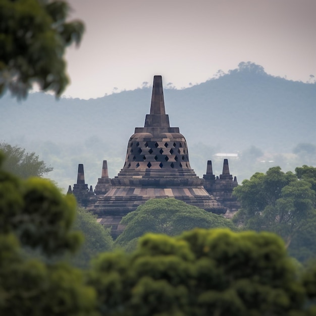 Borobudur Stunning Photograph of an Ancient Buddhist Temple in Indonesia