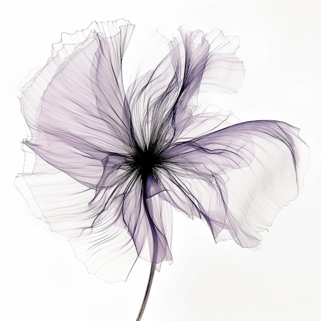 Photo botanical symphony a diverse collection of exquisite floral artworks in various styles and mediums