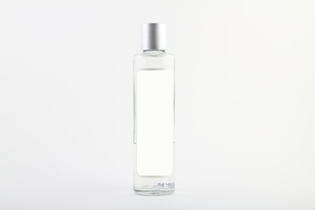 Bottle of cologne isolated over a white background