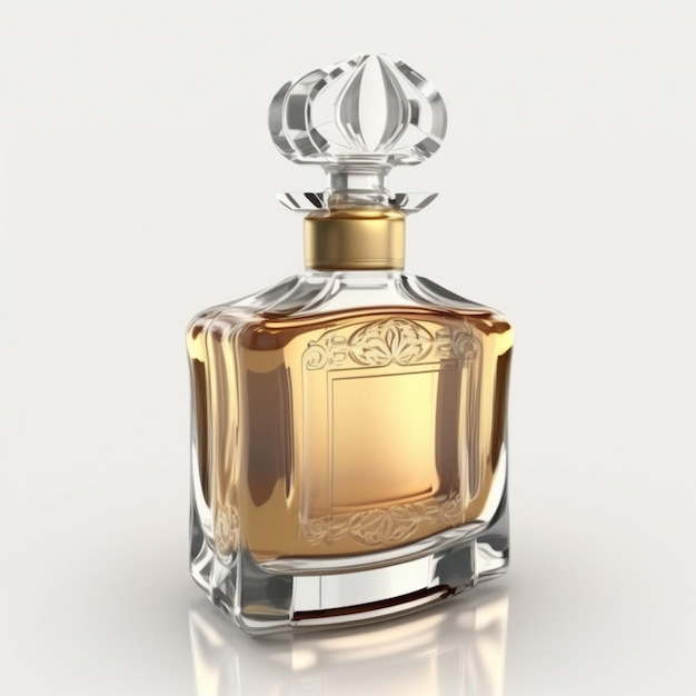 A bottle of perfume that is made by the brand lily.