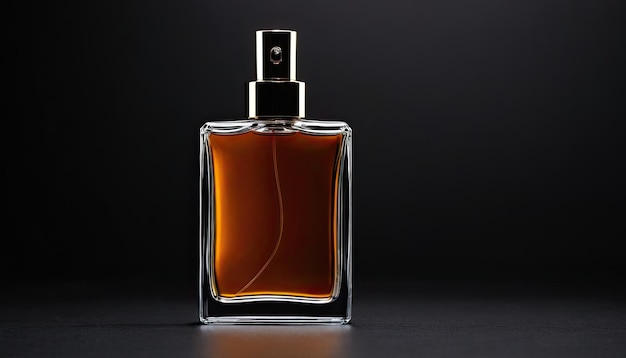 Photo a bottle of perfume that is made by a letter