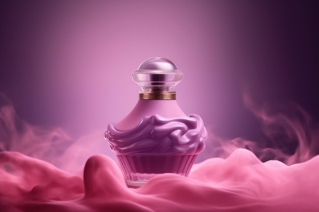 A bottle of perfume that says " perfume " on it.