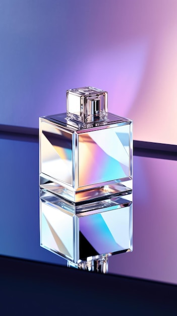 A bottle of perfume with the word perfume on it