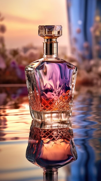 A bottle of perfume