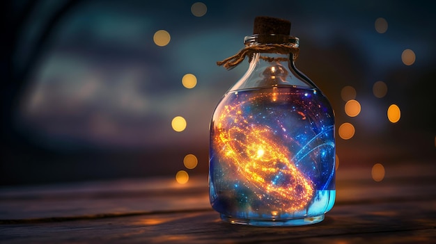 a bottle of the universe by person