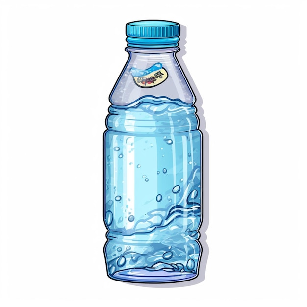 A bottle of water with a label that says'aquafina'on it