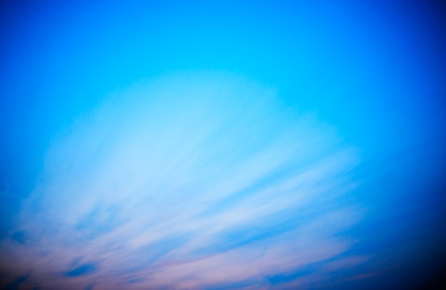 Bottom aligned light sunset sky background