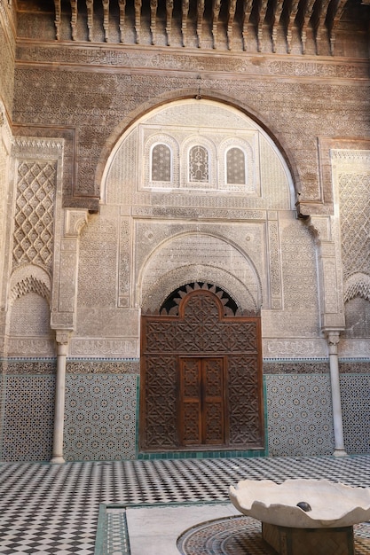 Bou Inania Madrasa in Fez Morocco