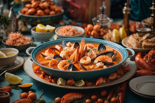 Bouillabaisse Beauty A Seafood Celebration