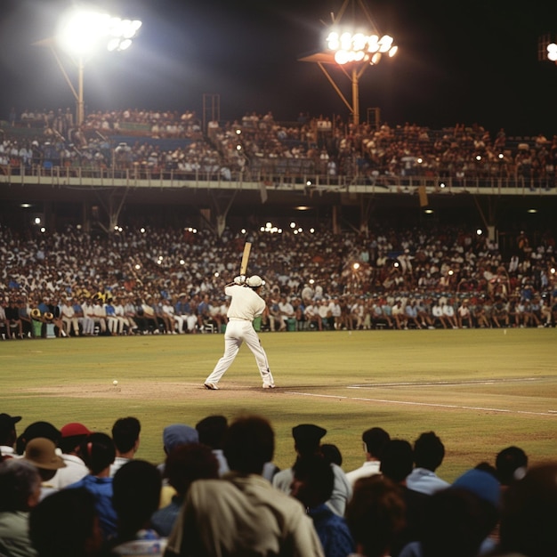 Boundary hitting contest amidst thunderous applause