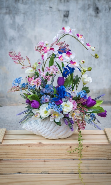 bouquet flower in vase