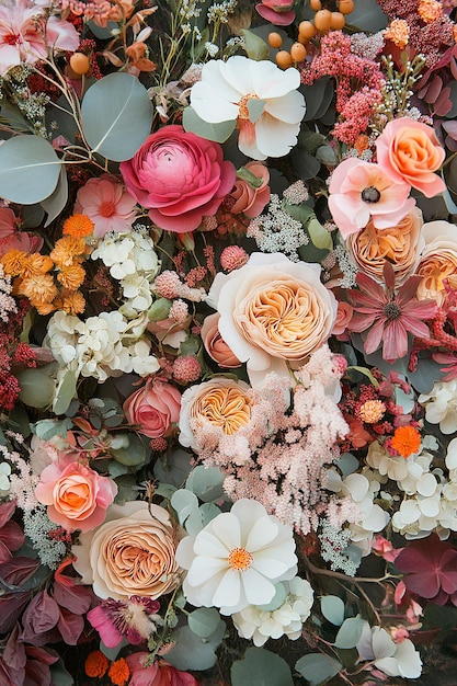 a bouquet of flowers from the company of the company