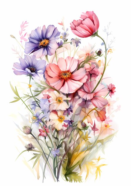 a bouquet of flowers from the spring collection by person