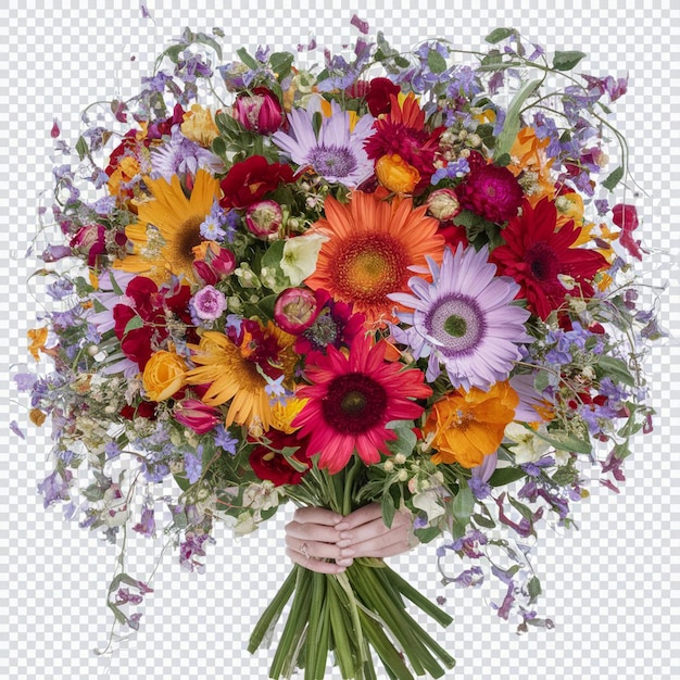 Photo a bouquet of flowers that says quot flowers quot