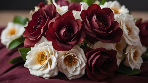 a bouquet of flowers with the name peonies on the top