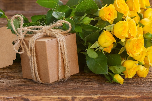 Bouquet of fresh roses