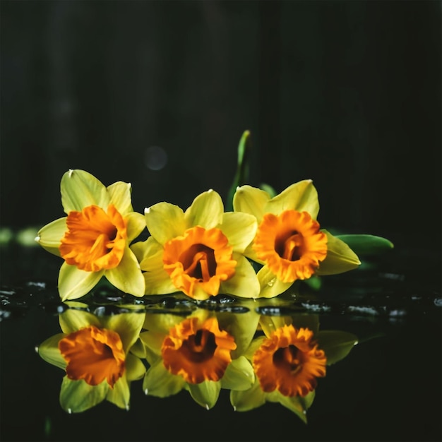 bouquet with colorful flowers