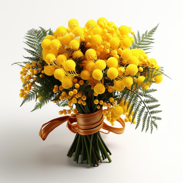 bouquet of yellow flowers