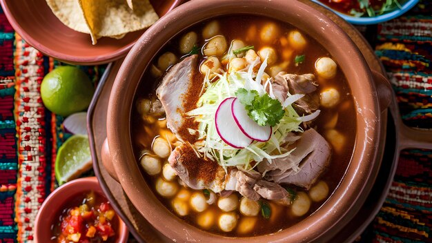 Photo a bowl of beans with a red onion on top of it