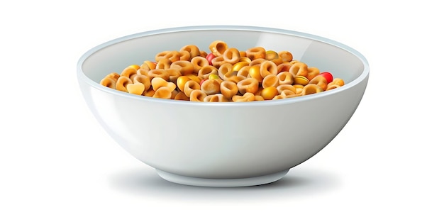 Bowl of Cereal Illustration Delicious Breakfast Food