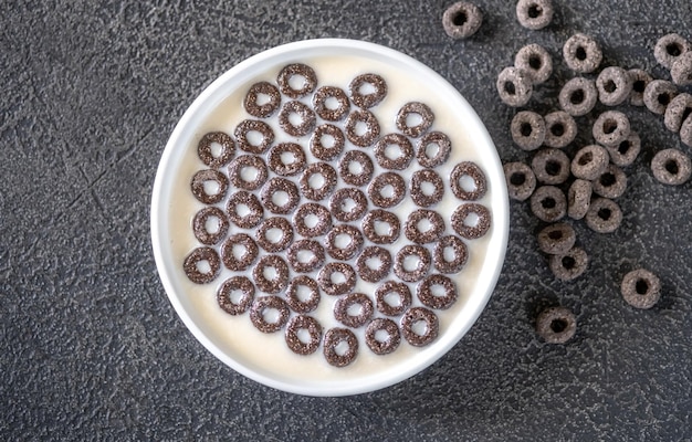 Bowl of cereal rings