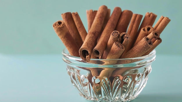 a bowl of cinnamon sticks with the numbers 10 and 12 on them