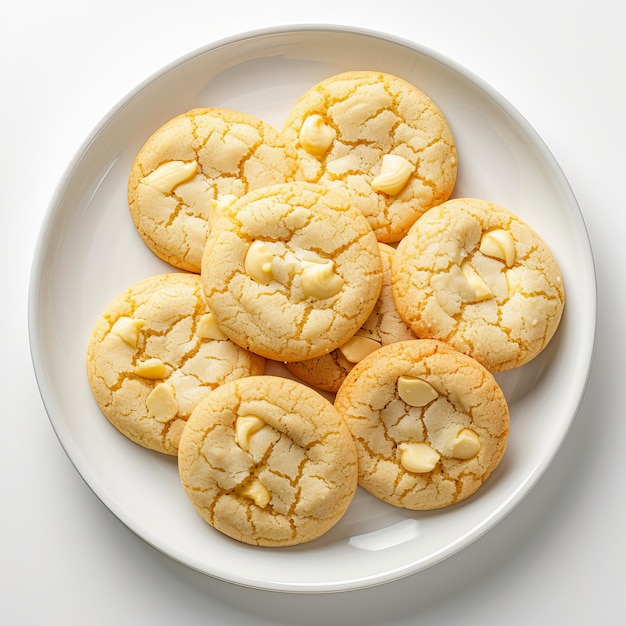 Photo a bowl of cookies with the word quot gluten quot on it