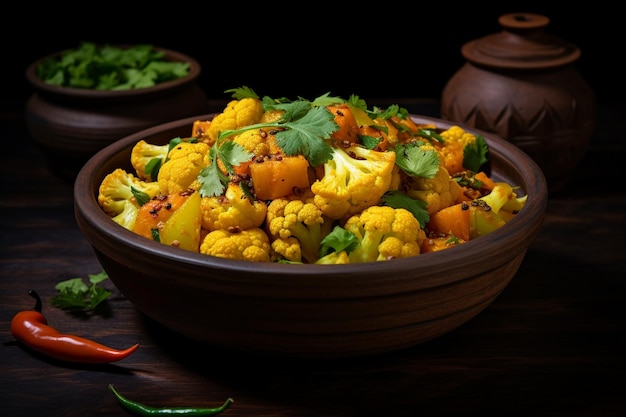 a bowl of food with a variety of vegetables in it