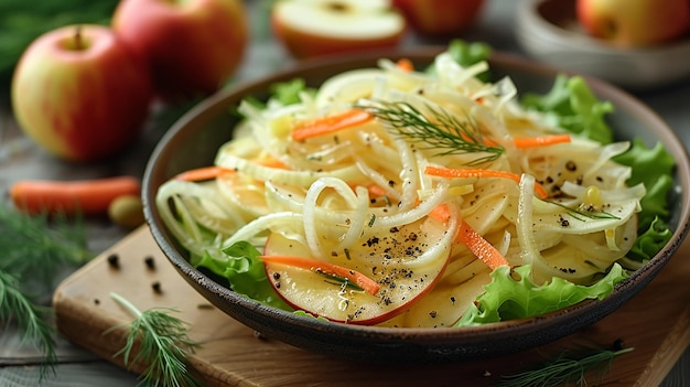 a bowl of food with vegetables and a bowl of vegetables