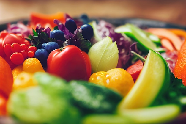 a Bowl of Fruits