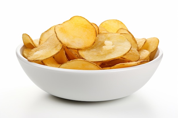 bowl full of potatoes chips