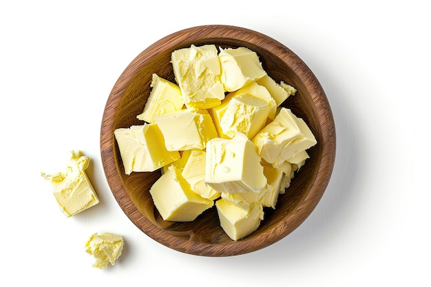 Bowl_of_butter_isolated_on_white_background_top_view