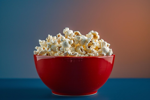 a bowl of popcorn