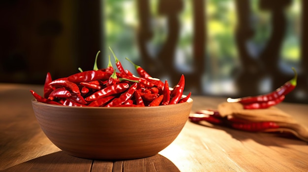 bowl of red chili generative AI