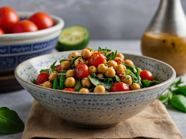 a bowl of tomatoes with a bowl of tomatoes and cucumber