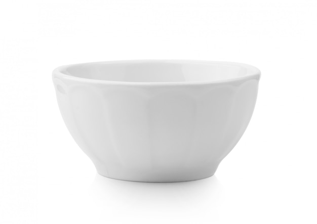 Bowl on  white background