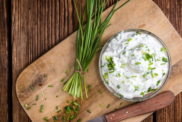 Bowl with Herb Curd