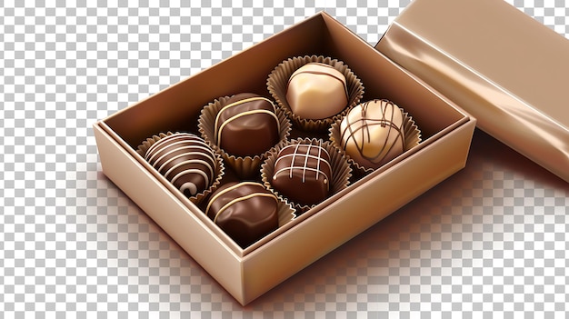 a box of chocolates with a box of chocolates