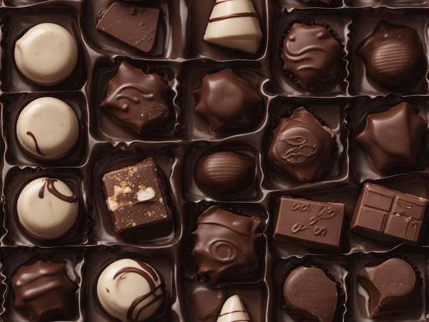 A Box of Delicious Chocolate