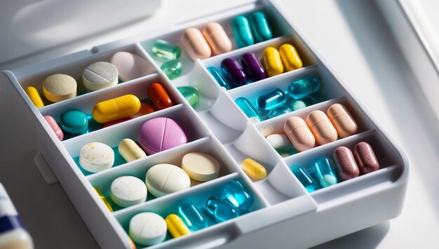 Photo a box of pills including one that has the word  on it