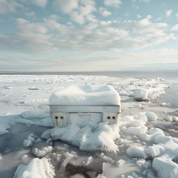 A Box solitude by the Sea