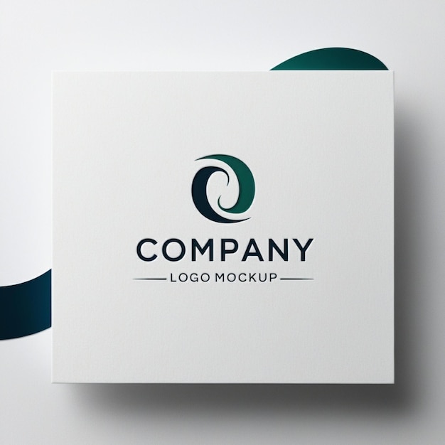 a box that says company logo on it