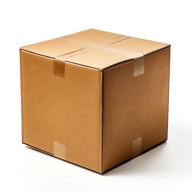 box on white background