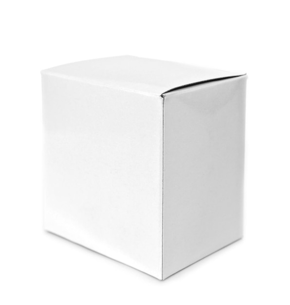 box on white