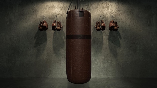 boxing punch bag