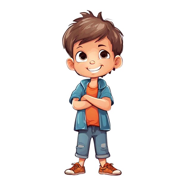 Boy Fun Cartoon