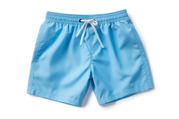 Boy's Swim Trunks on Isolated Transparent Background AI