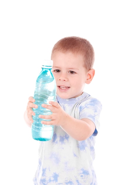 Boy and water