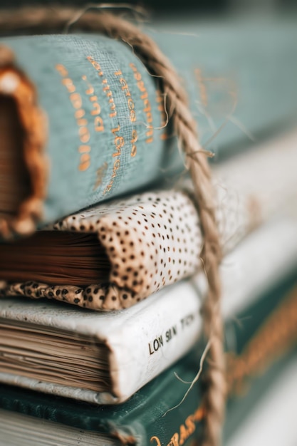 Photo braille books in a library